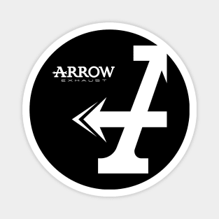 Arrow Motorcycle Exhaust Magnet